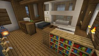 Screenshot of the Minecraft Bedrock Marketplace product Millionaire Mansion Vacation created by 4KS Studios.
