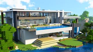 Thumbnail of the Minecraft Bedrock Marketplace product Millionaire Mansion created by 4KS Studios.