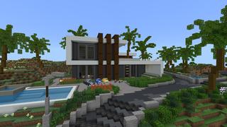 Screenshot of the Minecraft Bedrock Marketplace product Millionaire Mansions 2 created by 4KS Studios.