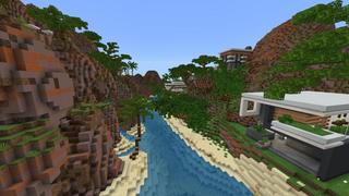 Screenshot of the Minecraft Bedrock Marketplace product Millionaire Mansions created by 4KS Studios.