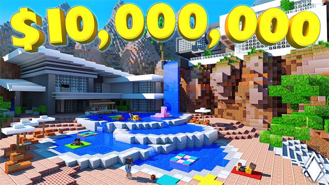 Thumbnail of the Minecraft Bedrock Marketplace product Mansões Milionárias created by 4KS Studios.