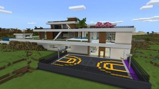 Screenshot of the Minecraft Bedrock Marketplace product Millionaire Mega Mansion created by 4KS Studios.