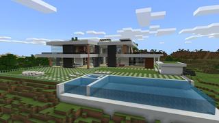 Screenshot of the Minecraft Bedrock Marketplace product Millionaire Mega Mansion created by 4KS Studios.