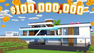 Thumbnail of the Minecraft Bedrock Marketplace product Millionaire Mega Mansion created by 4KS Studios.