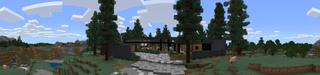 Panorama of the Minecraft Bedrock Marketplace product Millionaire Modern Mansion! created by 4KS Studios.
