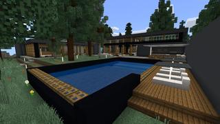 Screenshot of the Minecraft Bedrock Marketplace product Millionaire Modern Mansion! created by 4KS Studios.