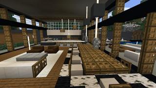 Screenshot of the Minecraft Bedrock Marketplace product Millionaire Modern Mansion! created by 4KS Studios.
