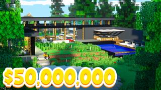 Thumbnail of the Minecraft Bedrock Marketplace product Millionaire Modern Mansion! created by 4KS Studios.