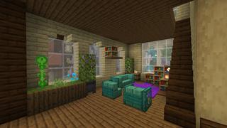 Screenshot of the Minecraft Bedrock Marketplace product Millionaire Mushroom Base created by 4KS Studios.