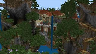 Screenshot of the Minecraft Bedrock Marketplace product Millionaire Paradise created by 4KS Studios.