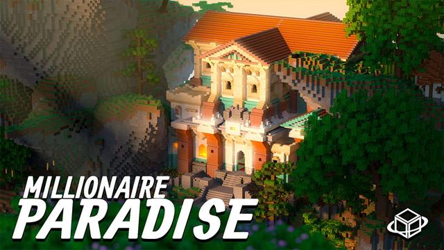 Thumbnail of the Minecraft Bedrock Marketplace product Millionaire Paradise created by 4KS Studios.