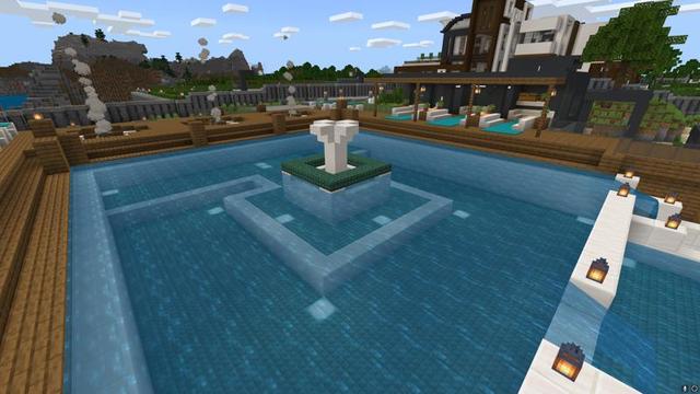 Screenshot of the Minecraft Bedrock Marketplace product Millionaire Party House created by 4KS Studios.
