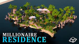 Thumbnail of the Minecraft Bedrock Marketplace product Residencia de millonarios created by 4KS Studios.