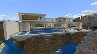 Screenshot of the Minecraft Bedrock Marketplace product Millionaire Rich Mansion created by 4KS Studios.