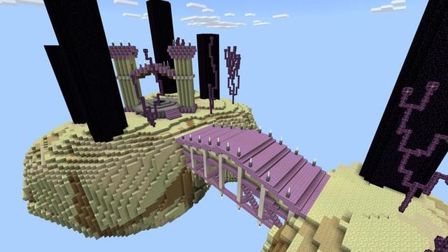 Screenshot of the Minecraft Bedrock Marketplace product Millionaire Skyblock Adventure created by 4KS Studios.