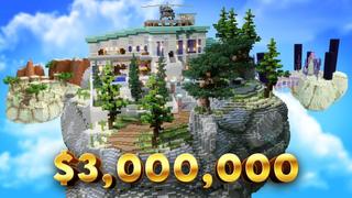 Thumbnail of the Minecraft Bedrock Marketplace product Aventura Millonaria Skyblock created by 4KS Studios.