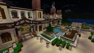 Screenshot of the Minecraft Bedrock Marketplace product Millionaire Summer Mansion created by 4KS Studios.
