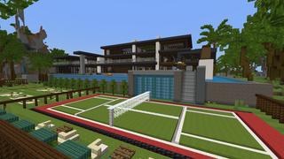 Screenshot of the Minecraft Bedrock Marketplace product Millionaire Summer Villa created by 4KS Studios.