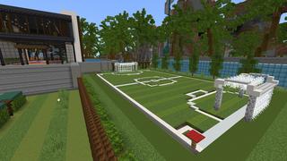 Screenshot of the Minecraft Bedrock Marketplace product Millionaire Summer Villa created by 4KS Studios.