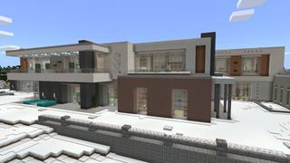 Screenshot of the Minecraft Bedrock Marketplace product Millionaire Super Mansion created by 4KS Studios.