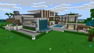 Screenshot of the Minecraft Bedrock Marketplace product Millionaire Tropical Island created by 4KS Studios.