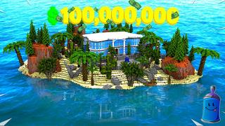 Thumbnail of the Minecraft Bedrock Marketplace product Millionaire Tropical Mansion created by 4KS Studios.