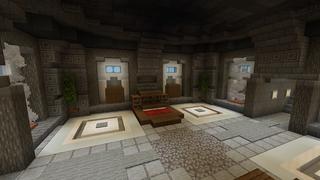 Screenshot of the Minecraft Bedrock Marketplace product Millionaire Underground Base 2 created by 4KS Studios.