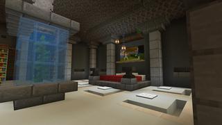 Screenshot of the Minecraft Bedrock Marketplace product Millionaire Underground Base created by 4KS Studios.