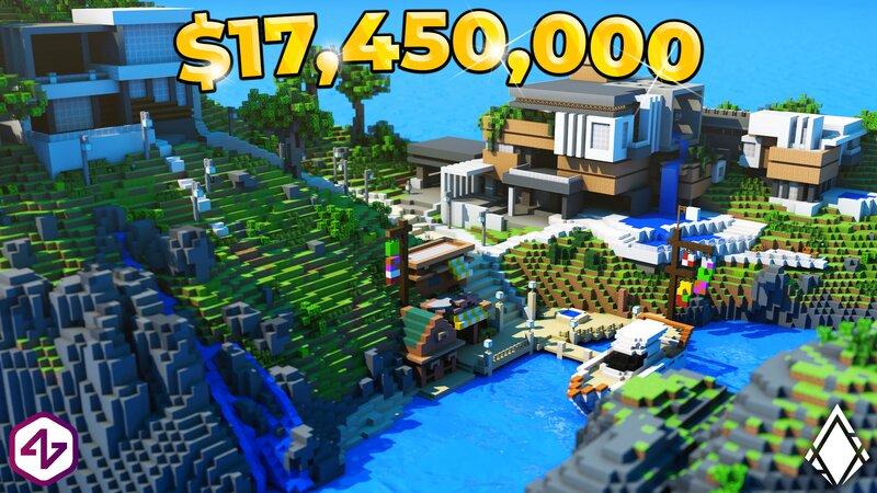 Millionaire Vacation Island by 4KS Studios | CHUNK - Minecraft Bedrock ...