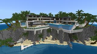Screenshot of the Minecraft Bedrock Marketplace product Millionaire Vacation created by 4KS Studios.