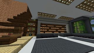 Screenshot of the Minecraft Bedrock Marketplace product Millionaire Waterfall Mansions created by 4KS Studios.
