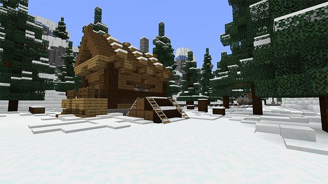 Screenshot of the Minecraft Bedrock Marketplace product Millionaire Winter Vacation created by 4KS Studios.