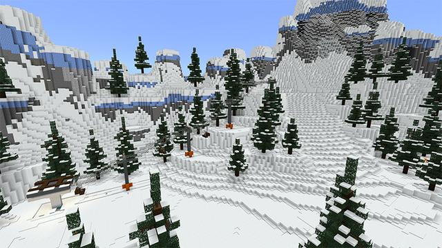 Screenshot of the Minecraft Bedrock Marketplace product Millionaire Winter Vacation created by 4KS Studios.