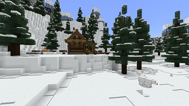 Screenshot of the Minecraft Bedrock Marketplace product Millionaire Winter Vacation created by 4KS Studios.