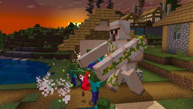 Screenshot of the Minecraft Bedrock Marketplace product MOB MORPH 2 created by 4KS Studios.