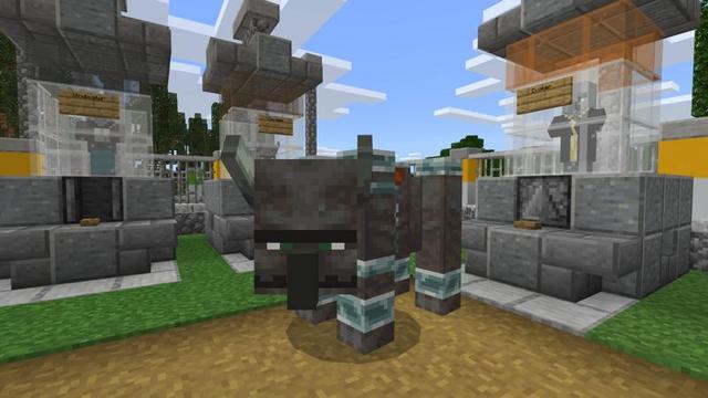 Screenshot of the Minecraft Bedrock Marketplace product Mob Morph created by 4KS Studios.