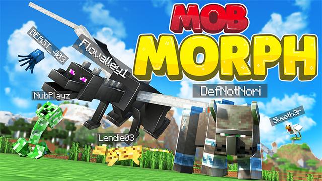 Thumbnail of the Minecraft Bedrock Marketplace product Mob Morph created by 4KS Studios.