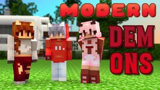 Thumbnail of the Minecraft Bedrock Marketplace product Modern Demons created by 4KS Studios.