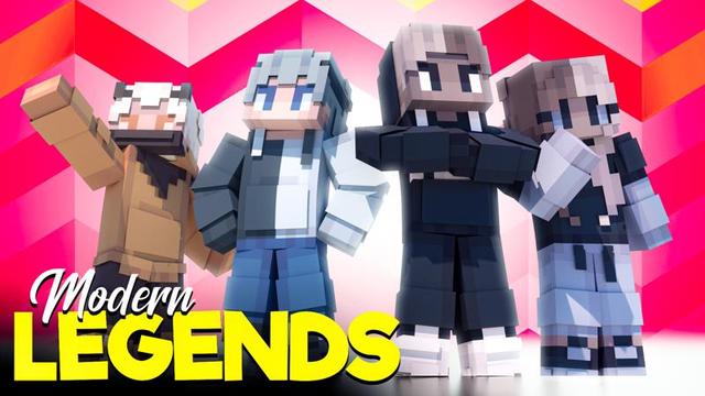 Thumbnail of the Minecraft Bedrock Marketplace product Modern Legends created by 4KS Studios.