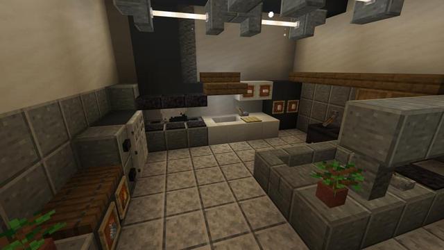 Screenshot of the Minecraft Bedrock Marketplace product Modern Mansion Marvel created by 4KS Studios.