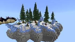 Screenshot of the Minecraft Bedrock Marketplace product Modern Mansion Skyblock created by 4KS Studios.