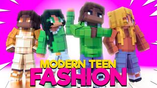 Thumbnail of the Minecraft Bedrock Marketplace product Modern Teen Fashion! created by 4KS Studios.