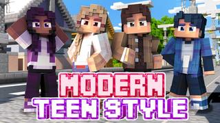 Thumbnail of the Minecraft Bedrock Marketplace product Modern Teen Style created by 4KS Studios.