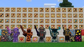 Screenshot of the Minecraft Bedrock Marketplace product MORE TOOLS created by 4KS Studios.