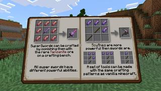 Screenshot of the Minecraft Bedrock Marketplace product MORE TOOLS created by 4KS Studios.