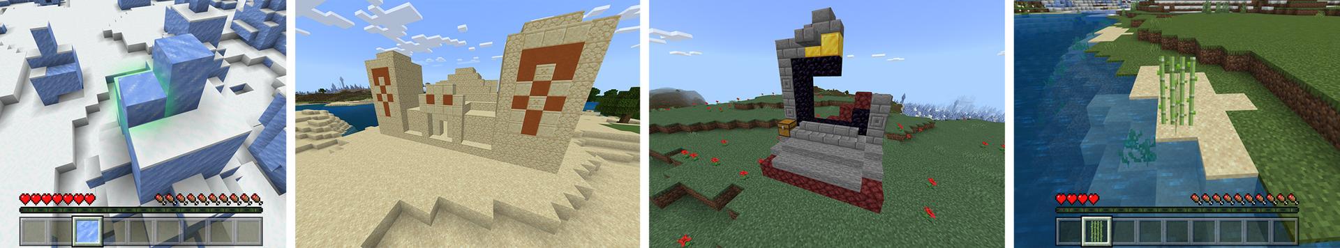 Panorama of the Minecraft Bedrock Marketplace product Morph! created by 4KS Studios.