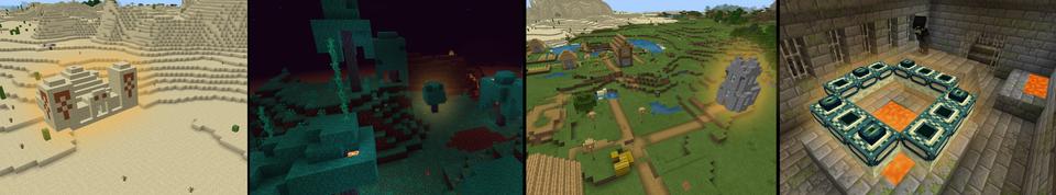 Panorama of the Minecraft Bedrock Marketplace product Morph created by 4KS Studios.