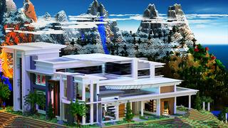Thumbnail of the Minecraft Bedrock Marketplace product Mountain Mansion created by 4KS Studios.