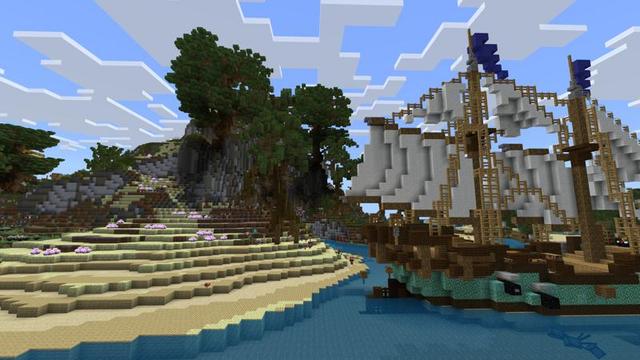 Screenshot of the Minecraft Bedrock Marketplace product Mushroom Town created by 4KS Studios.