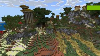 Screenshot of the Minecraft Bedrock Marketplace product Mushroom Town created by 4KS Studios.